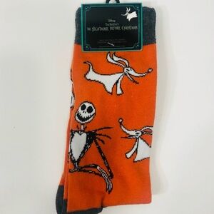 Zero/Jack Skellington Knee High Socks 6-12
